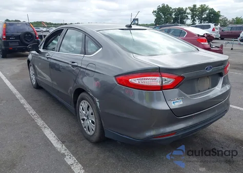 2014 Ford Fusion S из США, поврежденный, VIN 1FA6P0G77E5361881